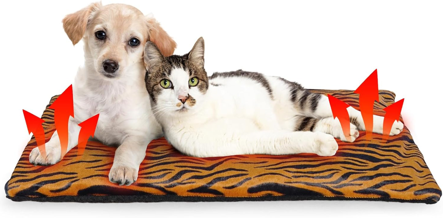 Ultra-Cozy Self-Warming Pet Mat – Thermal Bed for Cats & Dogs, Indoor/Outdoor, Washable & No Electricity Needed